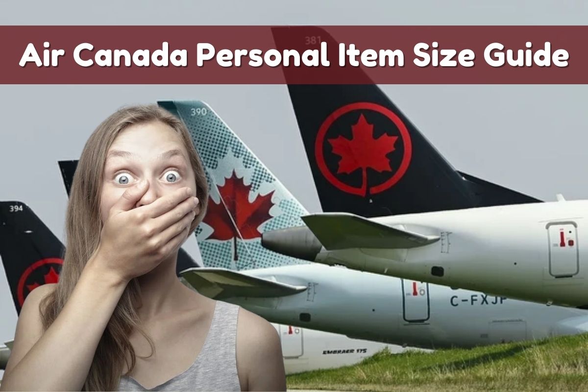 Air Canada Personal Item Size Guide