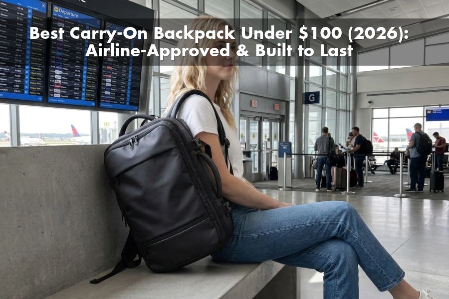 Best Carry-On Backpack Under $100 (2026): Airline-Approved & Built to Last