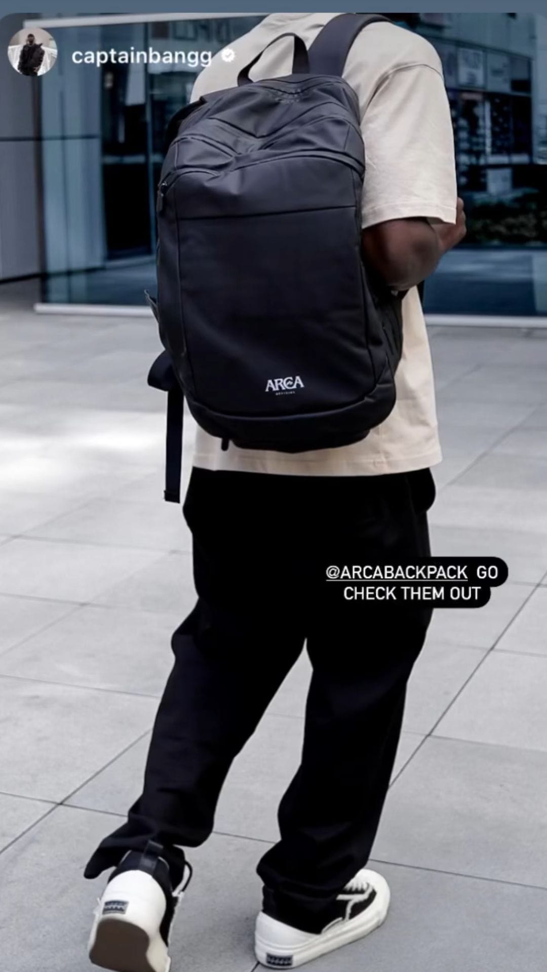 The Roomy Pro Backpack Arca Official