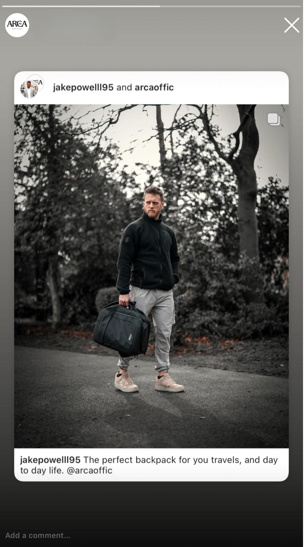 The Roomy Pro Backpack Arca Official