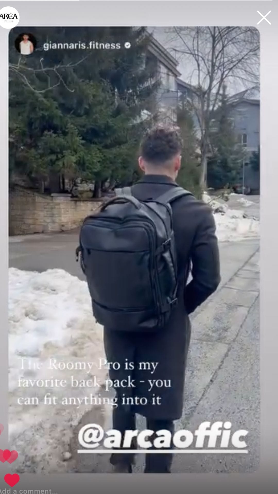 Travel Backpack 40L ARCA Backpacks