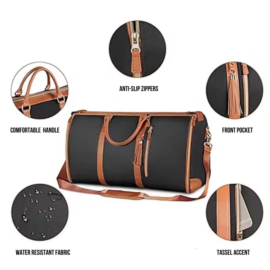 Foldable Duffel Bag Black Arca Official