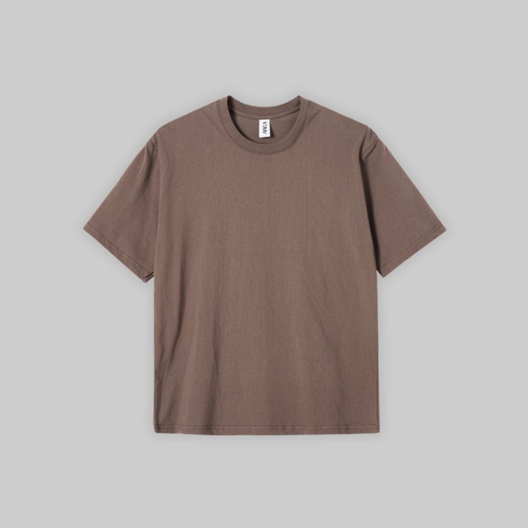 Heavyweight Cotton T-Shirt Brown / M ARCA