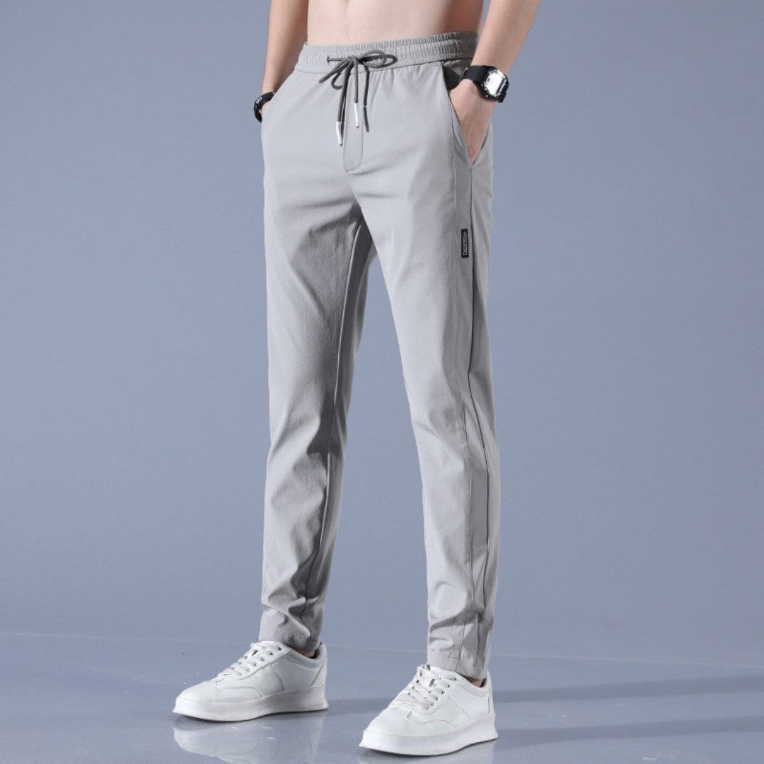 Ice Silk Casual Pants Light Gray / M ARCA