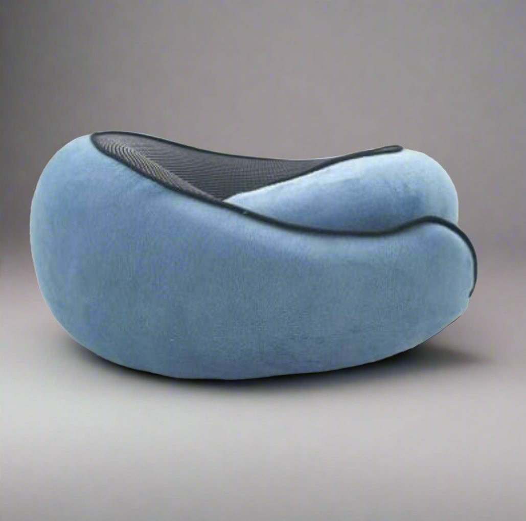 Neck Pillow For Flying Peacock Blue ARCA