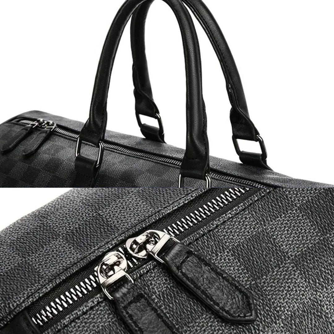 Overnight Duffle Bag Plaid Large Size ARCA
