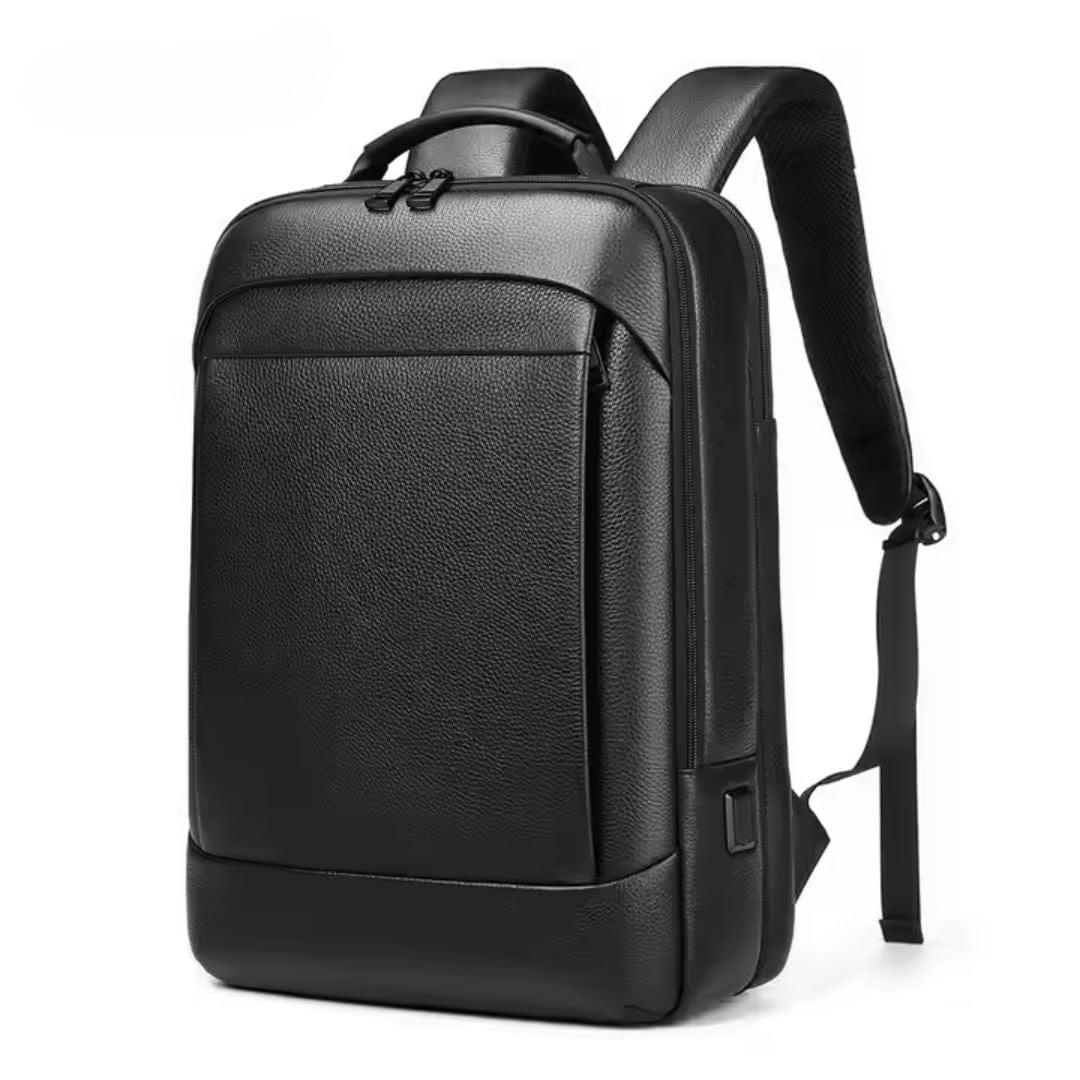 Premium Leather Laptop Backpack 8809 Black ARCA