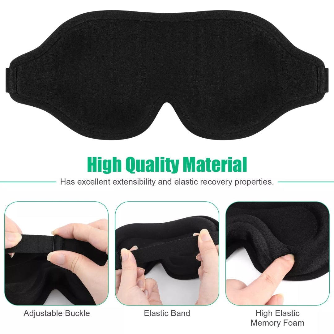Travel Eye Mask Black ARCA