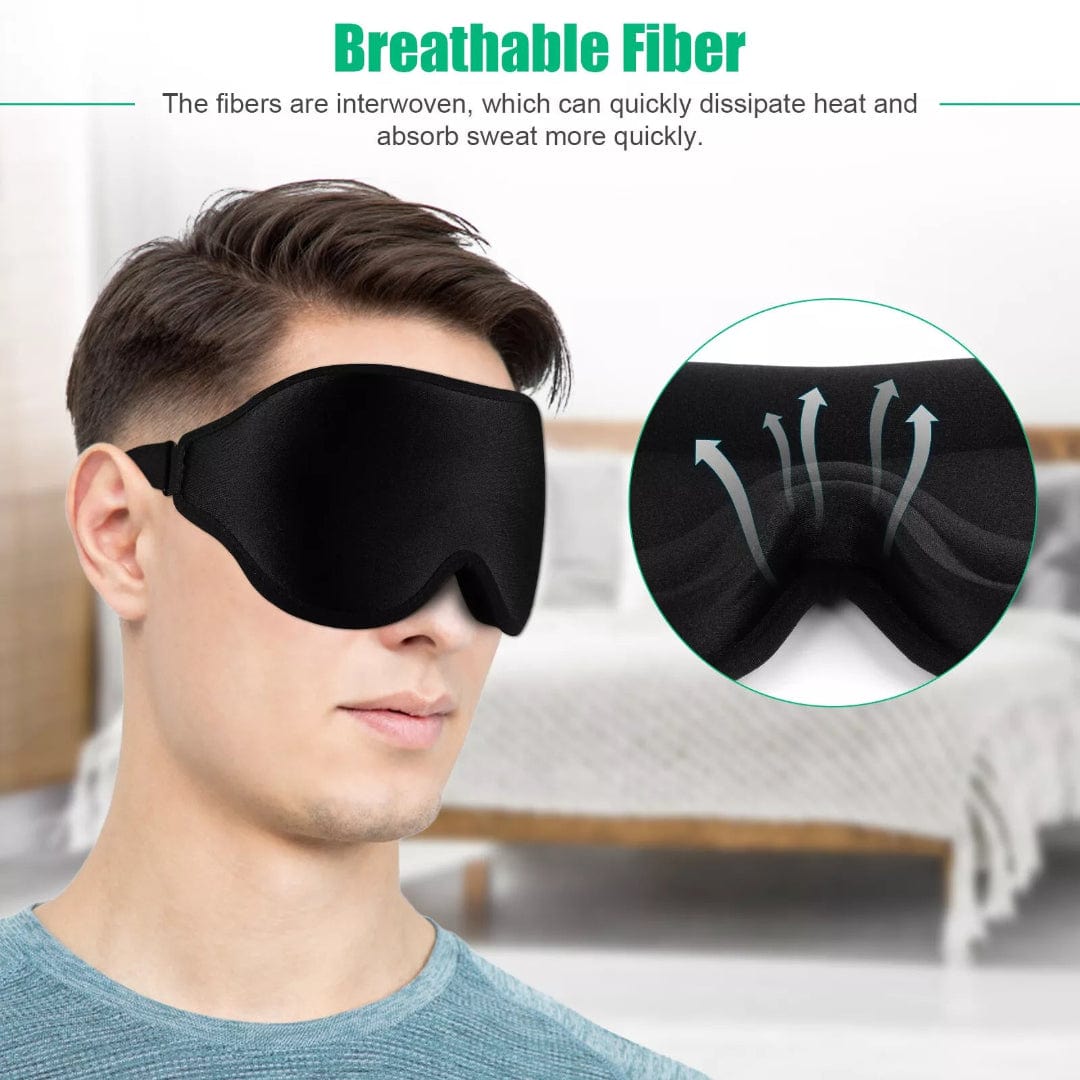 Travel Eye Mask Black ARCA