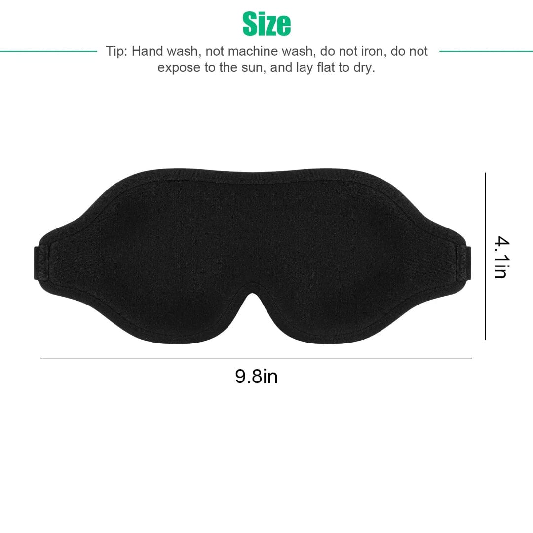 Travel Eye Mask Black ARCA