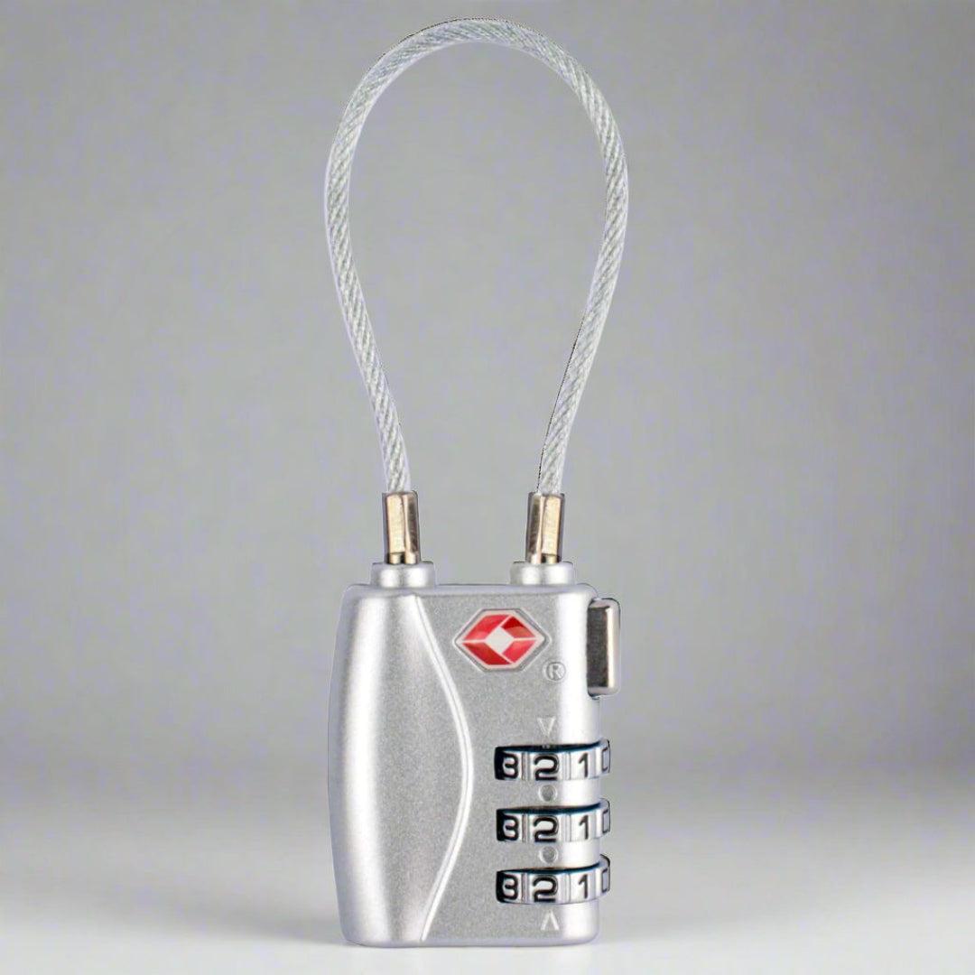Tsa Approved Luggage Locks Silver ARCA