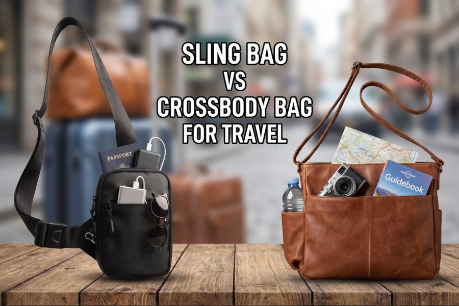 Sling Bag vs Crossbody Bag for Travel