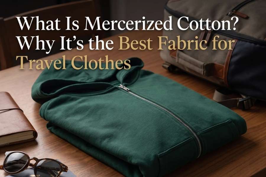 What Is Mercerized Cotton? Why It's the Best Fabric for Travel Clothes