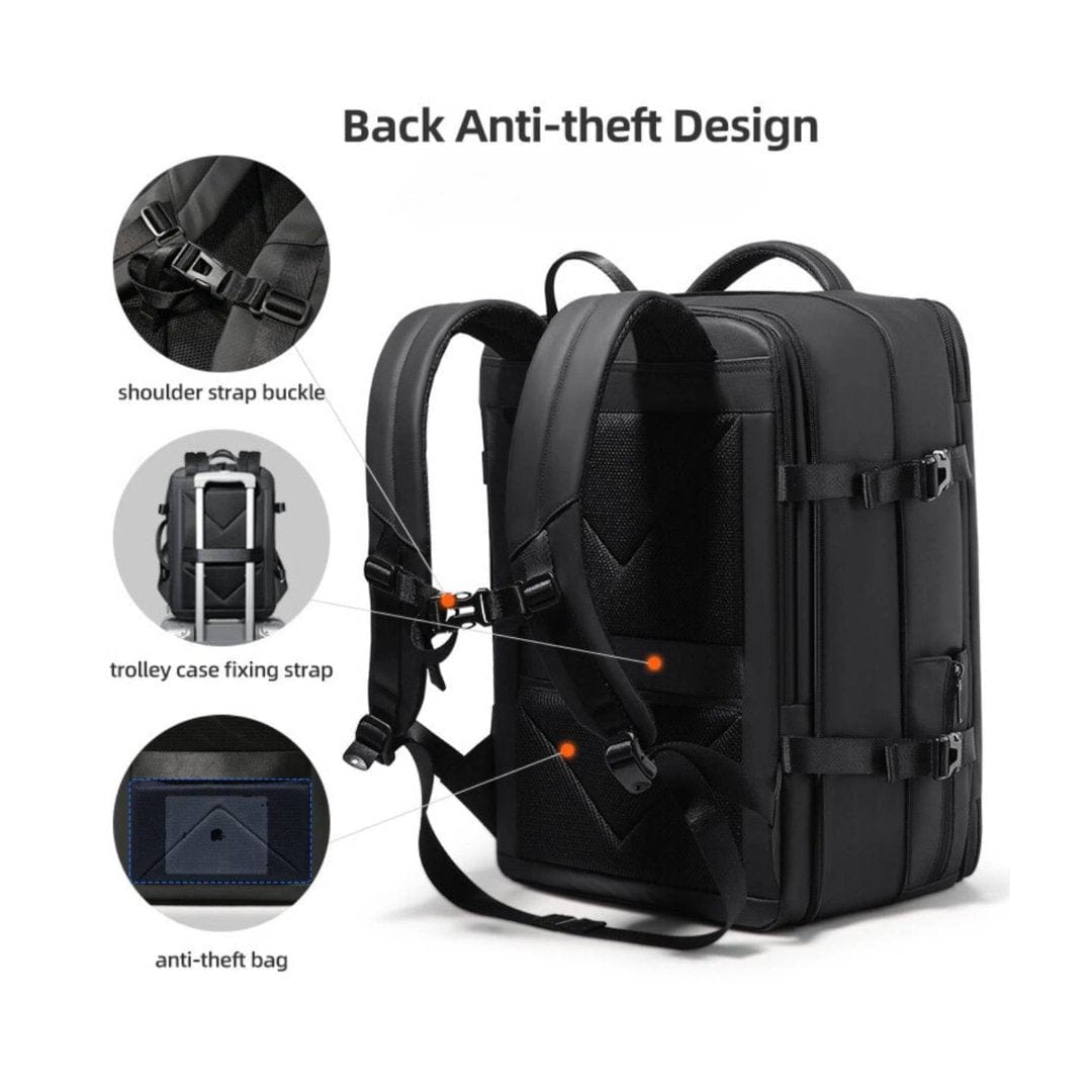 40L Backpack Carry On Black ARCA