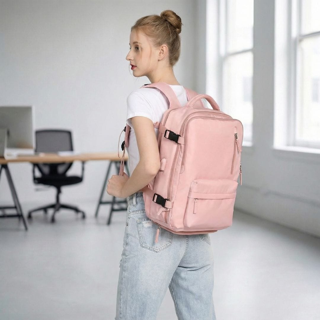 Stylish Travel Backpack 40L | Aesthetic Carry-On in 5 Colors