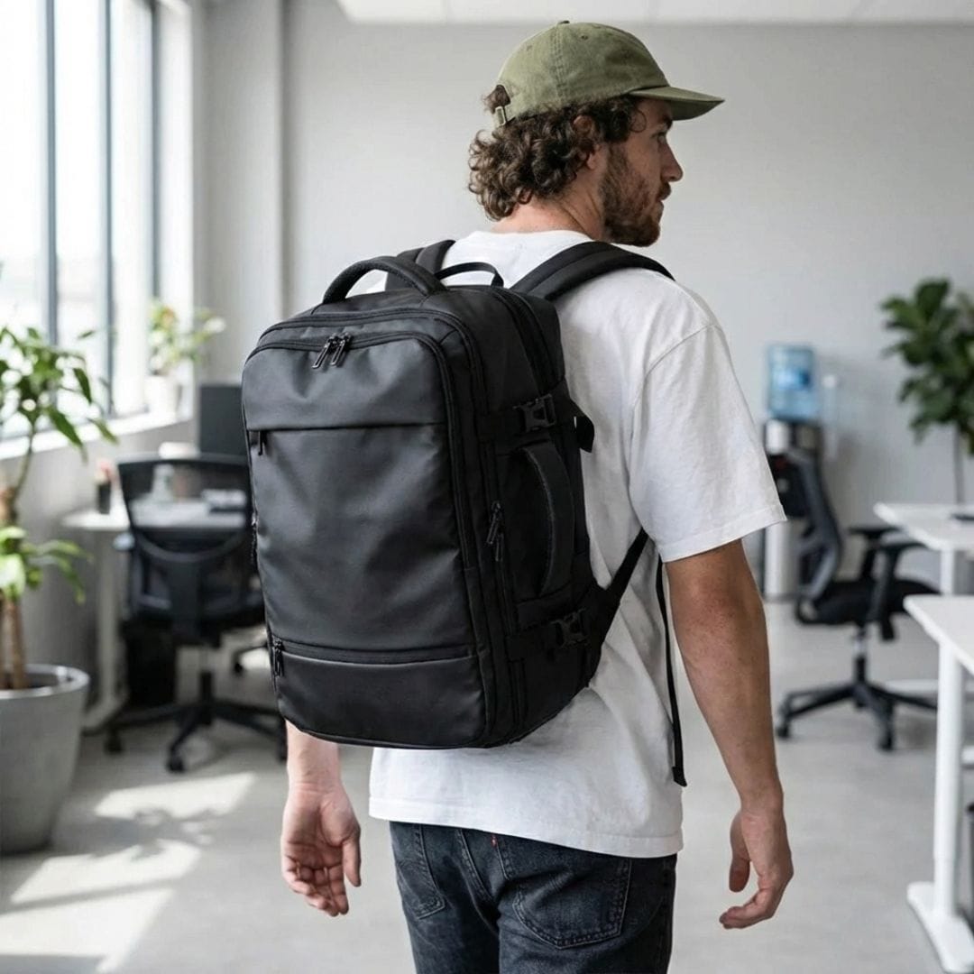 40L Travel Backpack Black ARCA