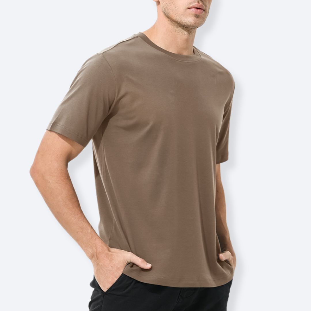 Mercerized Cotton T-Shirt