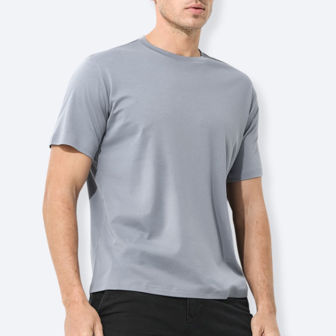 Mercerized Cotton T-Shirt