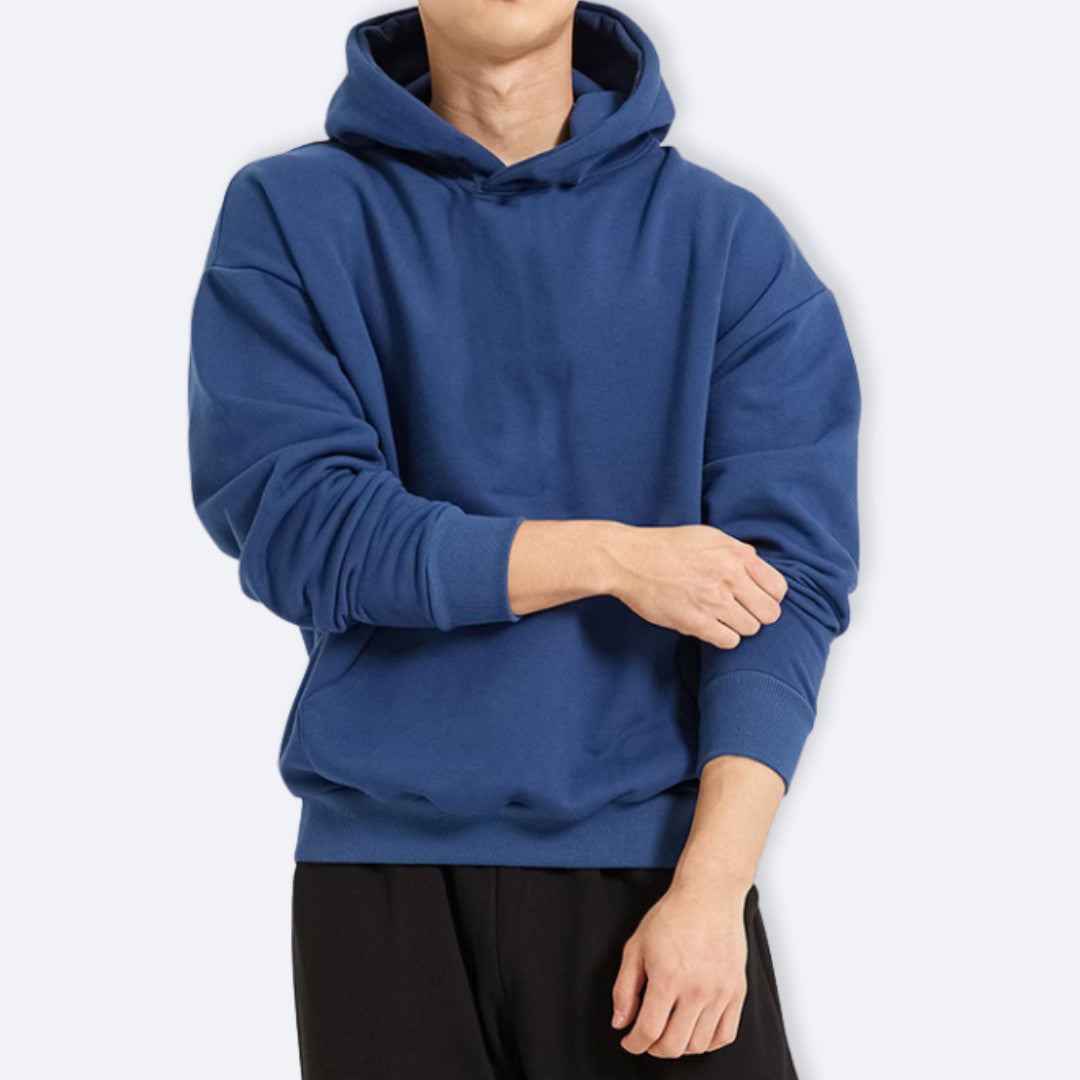 Oversized Cropped Hoodie