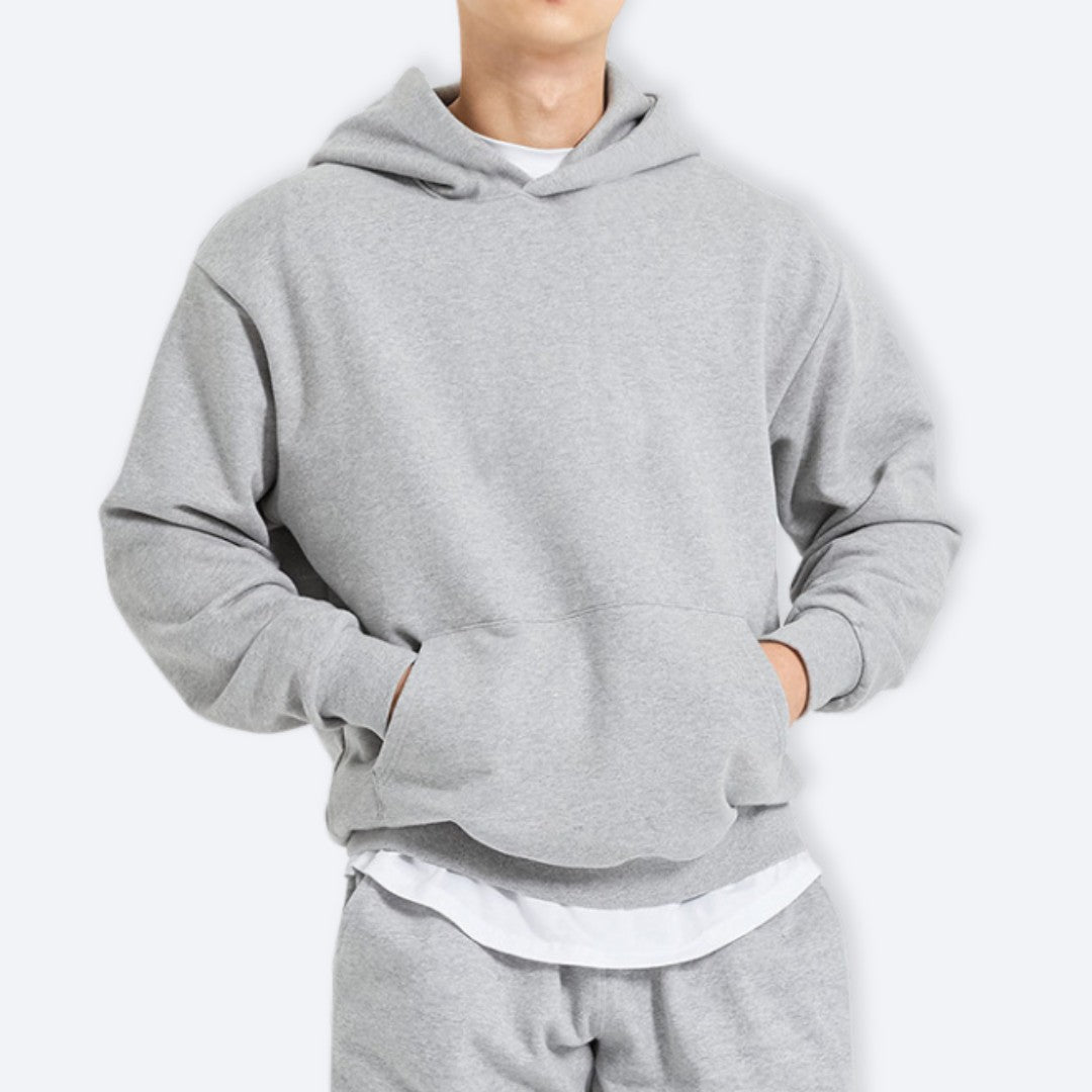 Oversized Cropped Hoodie