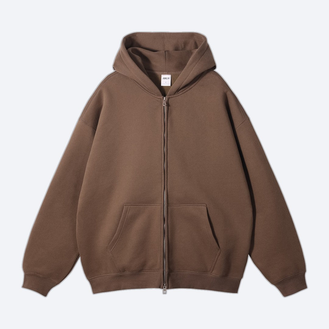 Oversized Zip Up Hoodie