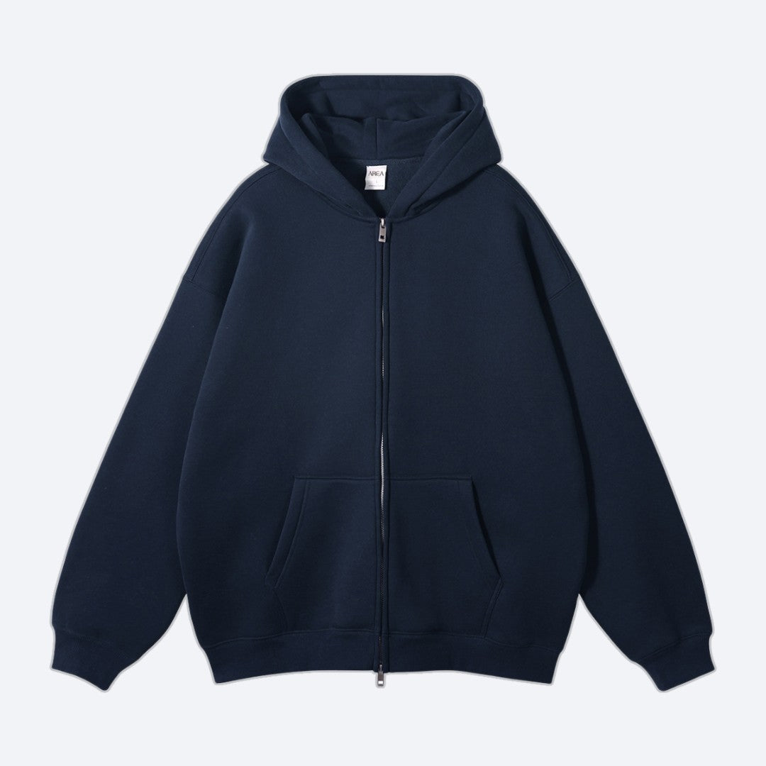 Oversized Zip Up Hoodie