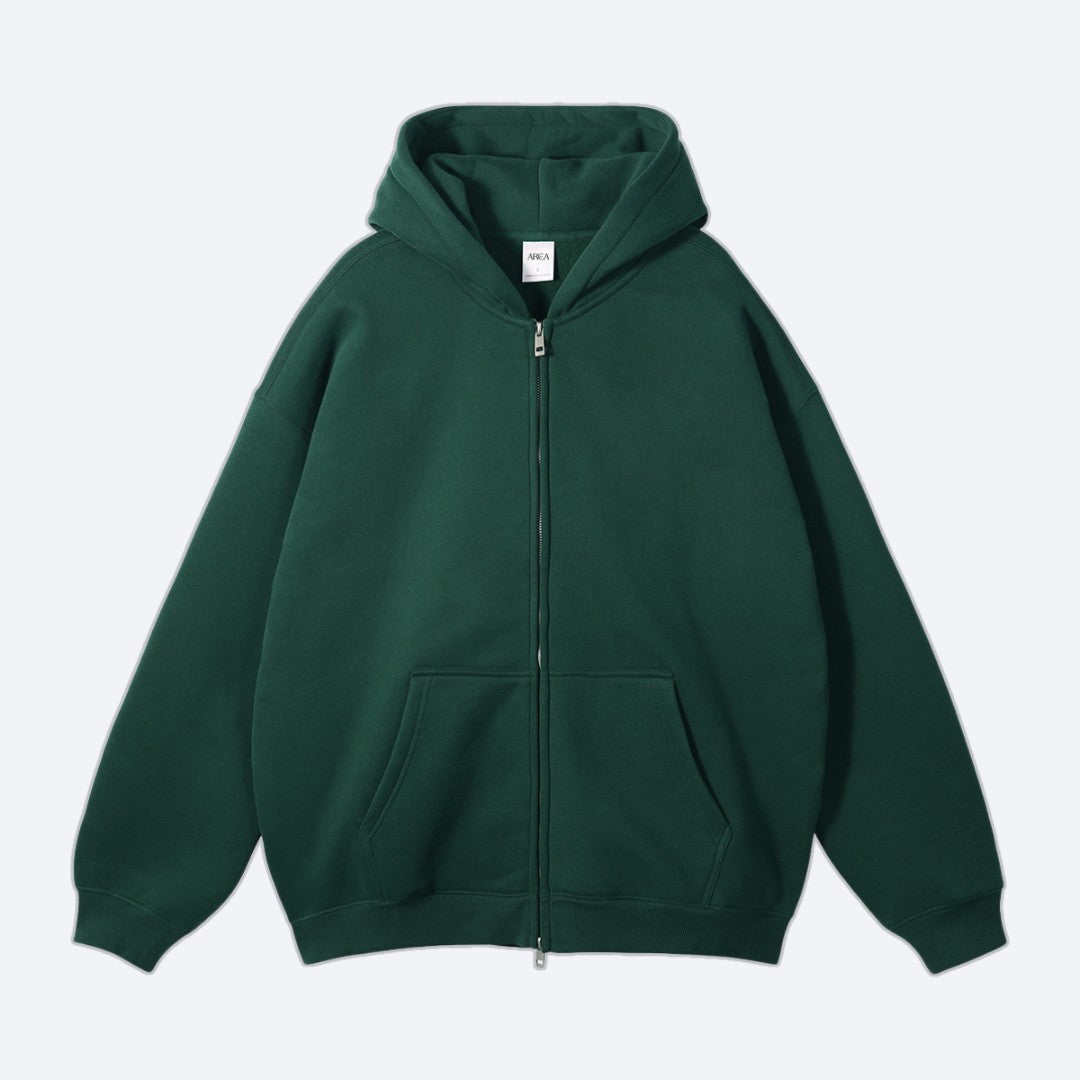 Oversized Zip Up Hoodie