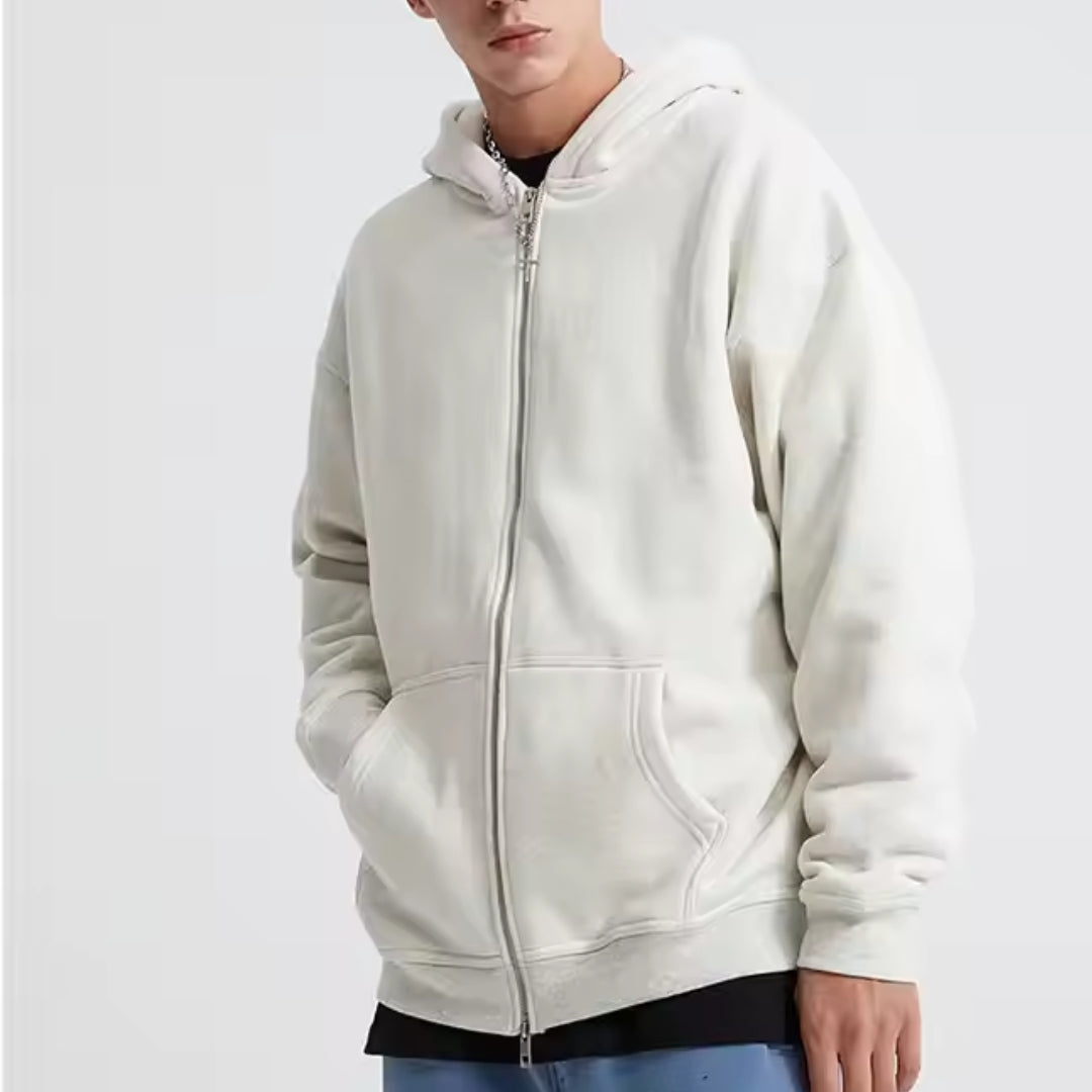 Oversized Zip Up Hoodie