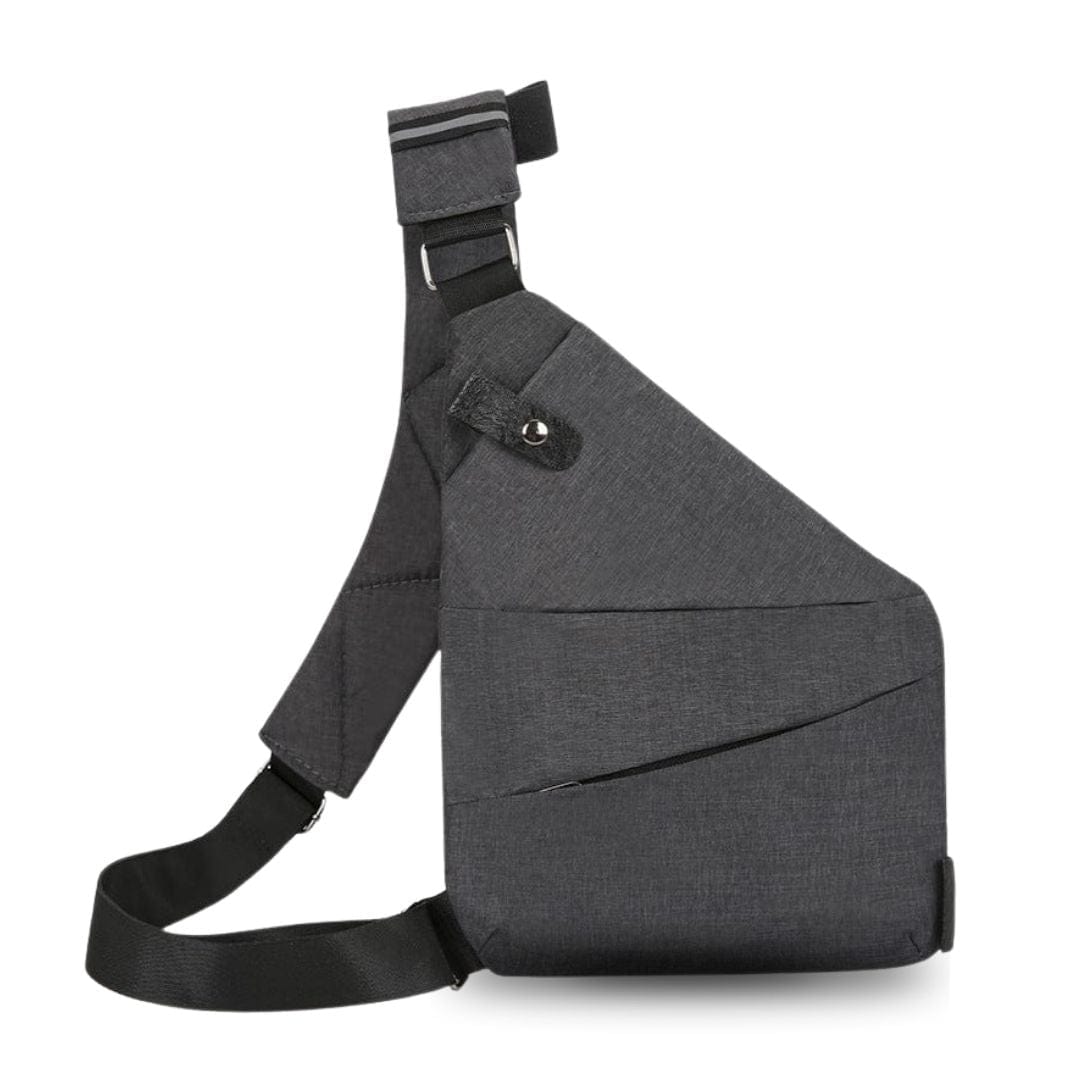 Anti-Theft Travel Sling Bag Arca Official Crossbody Bag Dark grey left shoulder