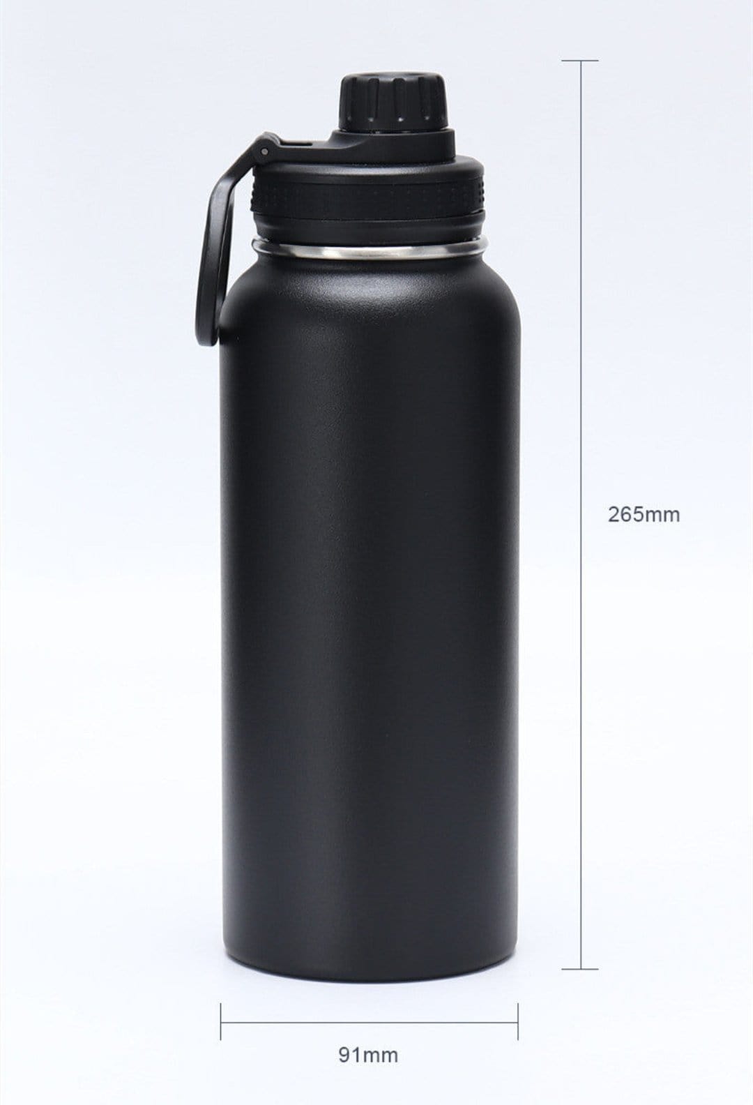 Insulated Water Bottle Accessory Black / 800to1000ml Arca Official