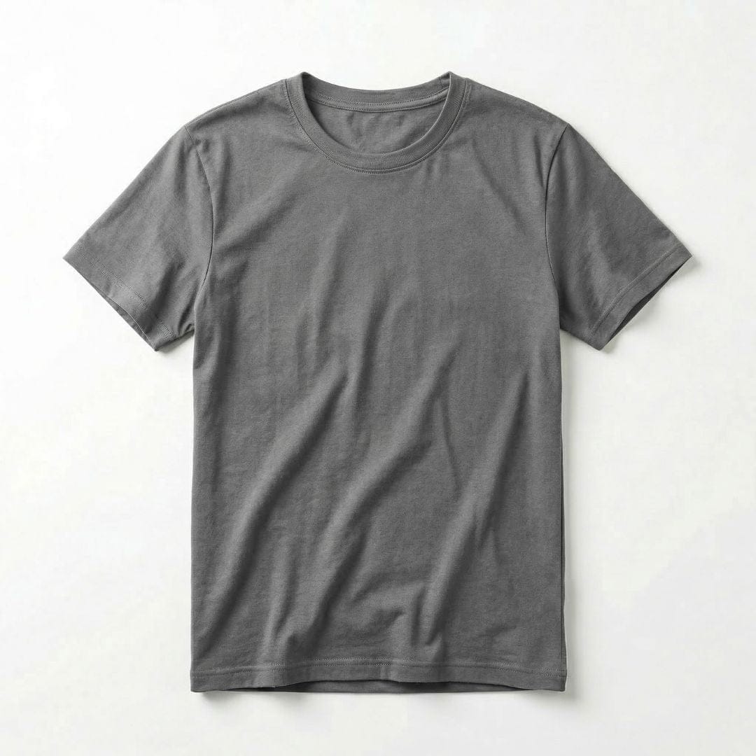 Mercerized Cotton T-Shirt Gray / M ARCA
