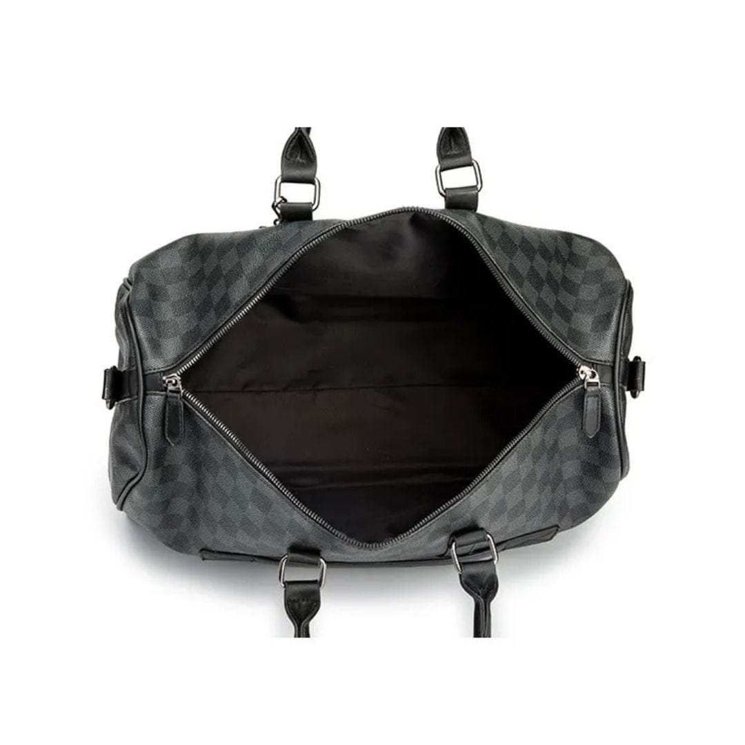 Overnight Duffle Bag Plaid Large Size ARCA