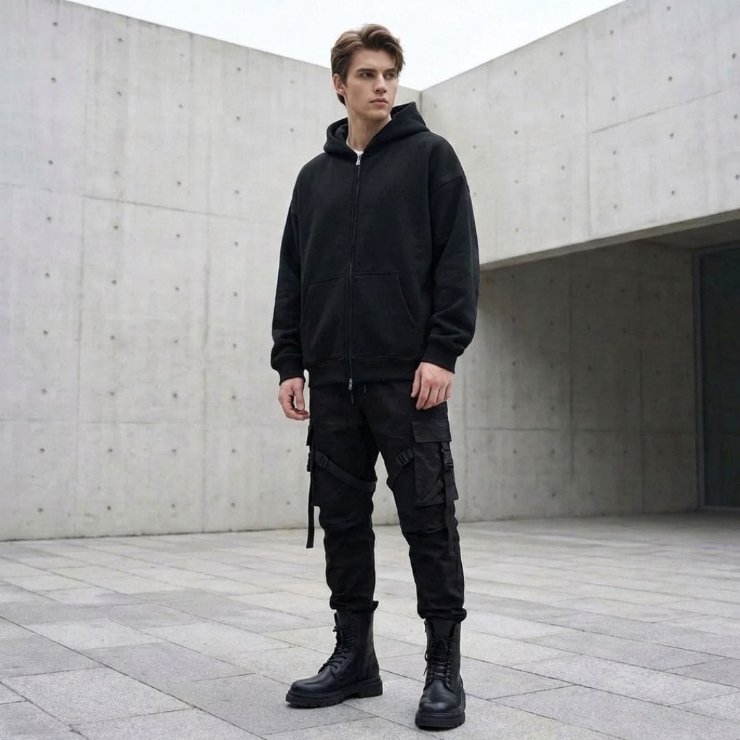 Oversized Zip Up Hoodie ARCA