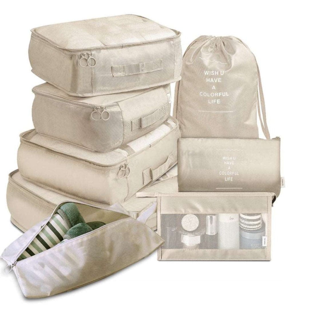 Suitcase Divider Bags | 8 Pieces Beige / 8 piece set ARCA