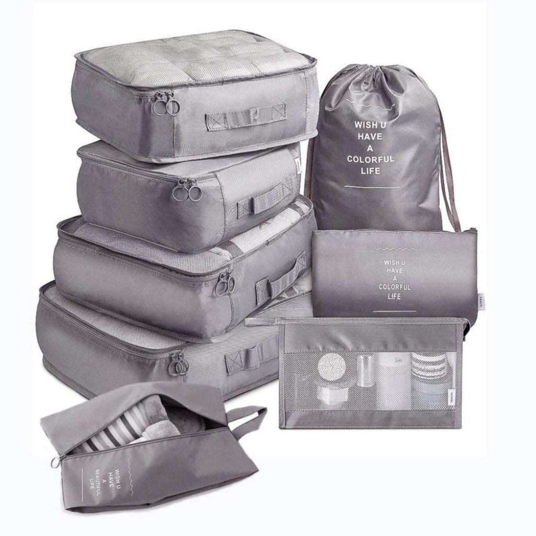 Suitcase Divider Bags | 8 Pieces Gray / 8 piece set ARCA