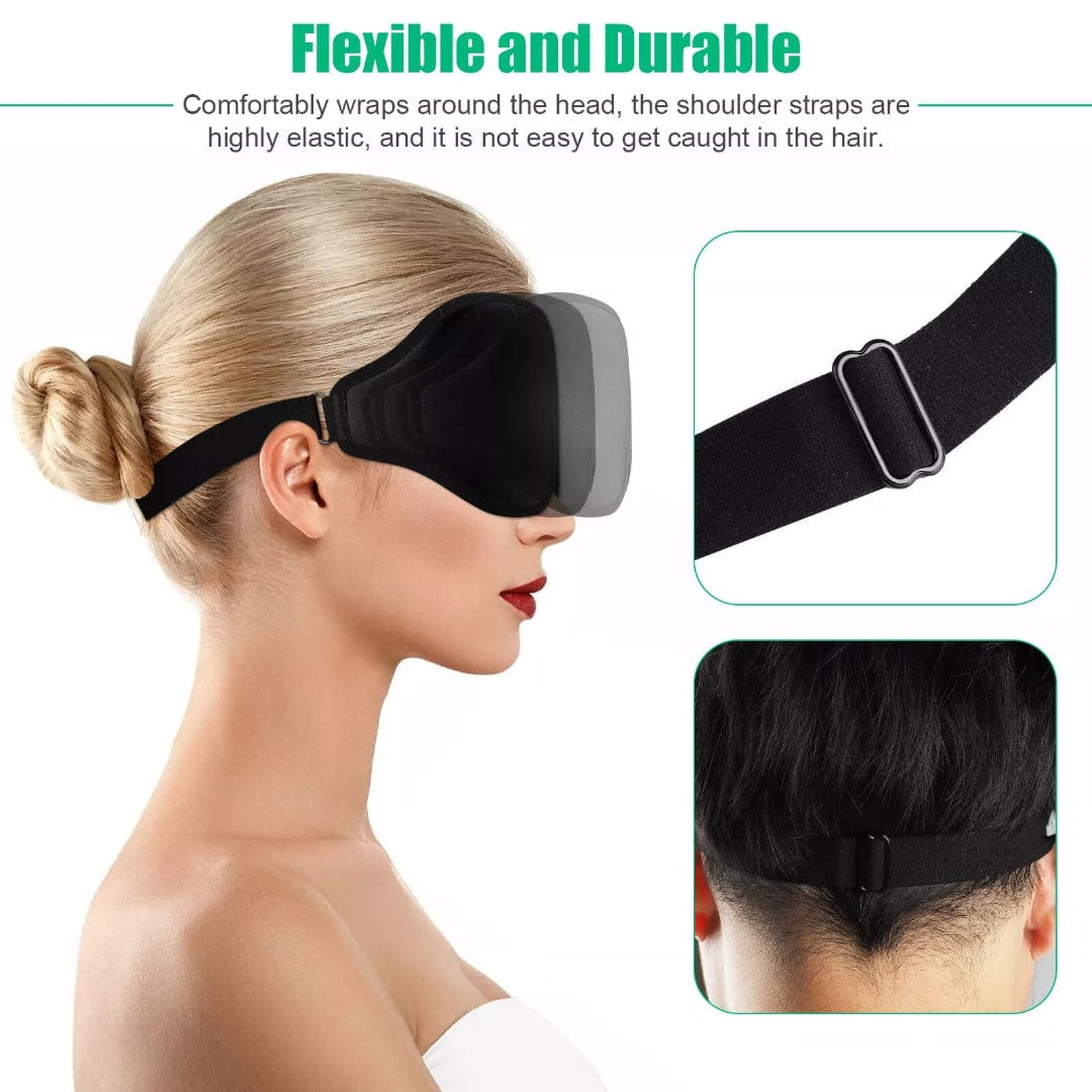 Travel Eye Mask Black ARCA