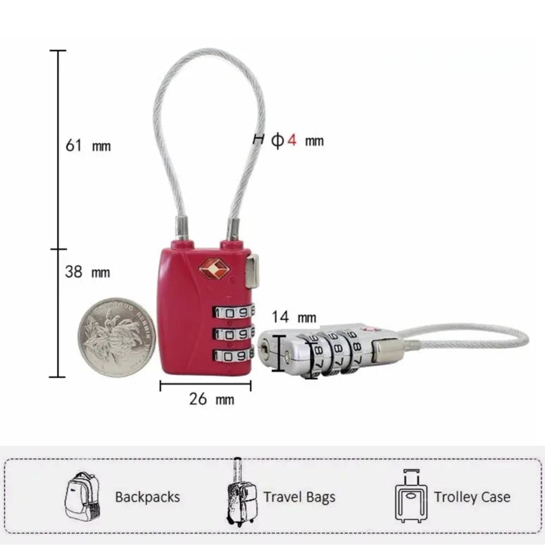Tsa Approved Luggage Locks ARCA