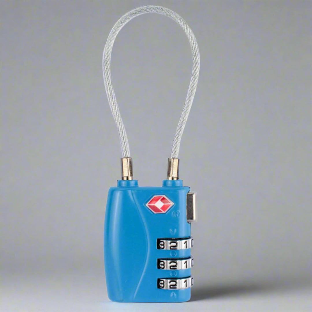 Tsa Approved Luggage Locks Blue ARCA