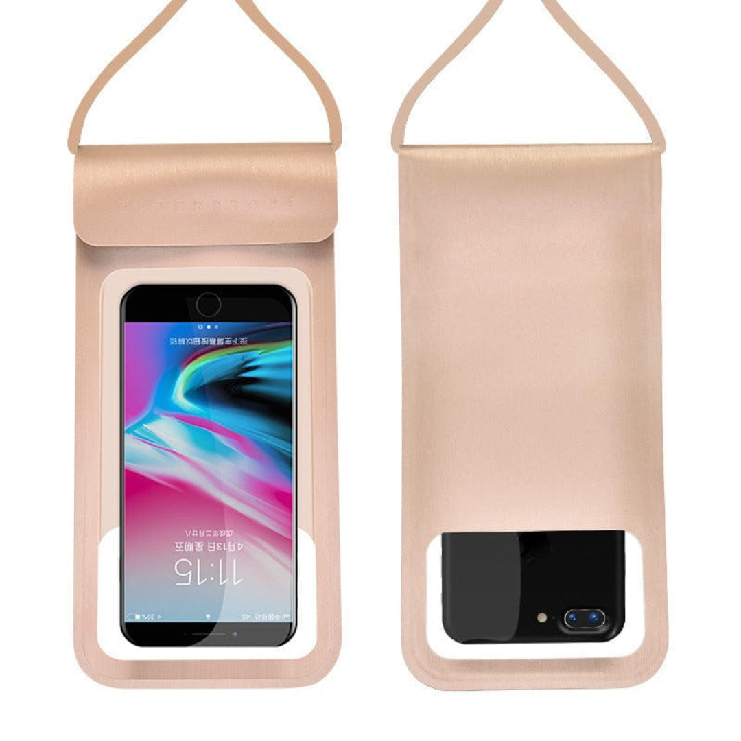 Waterproof Phone Bag Champagne gold ARCA